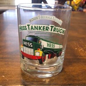 Hess Tanker Truck Glass